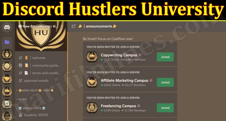 Hustlers university link