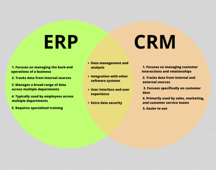 Crm erp software